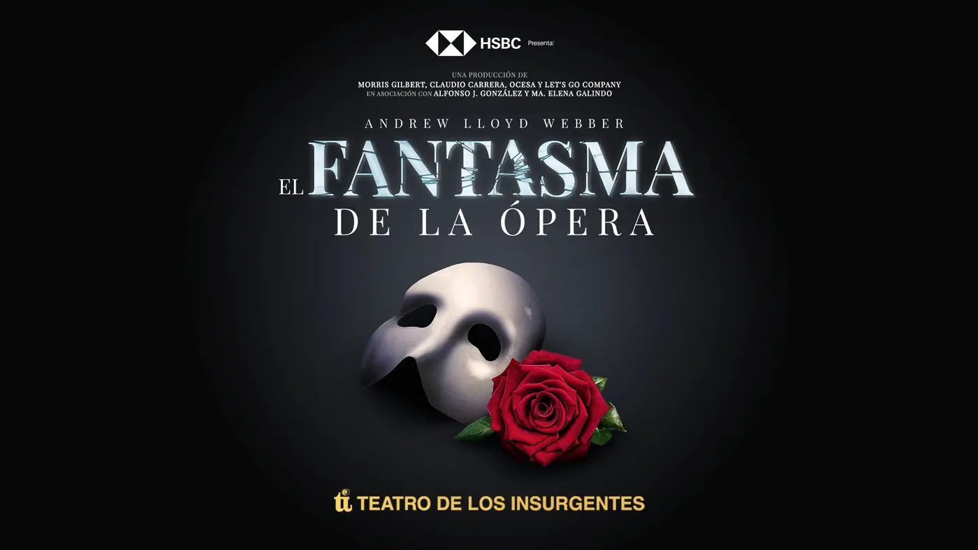 El Fantasma de la Ópera en México: boletos, reparto y fechas 2026