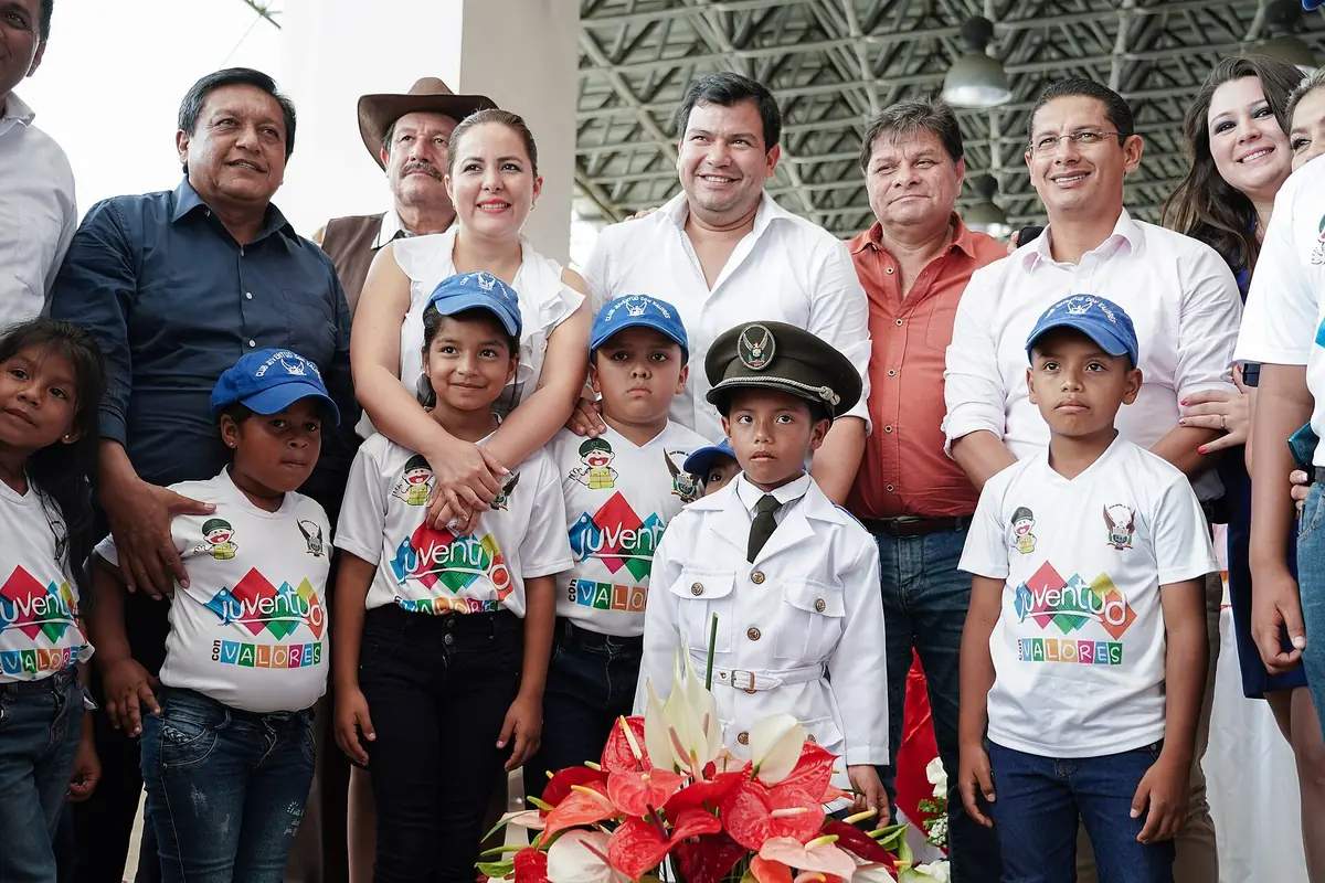 PRESIDENTE DE LA ASAMBLEA NACIONAL, CÉSAR LITARDO PARTICIPÓ EN ALMUERZO CON LA COMUNIDAD. SANTO DOMINGO, 20 DE AGOSTO 20