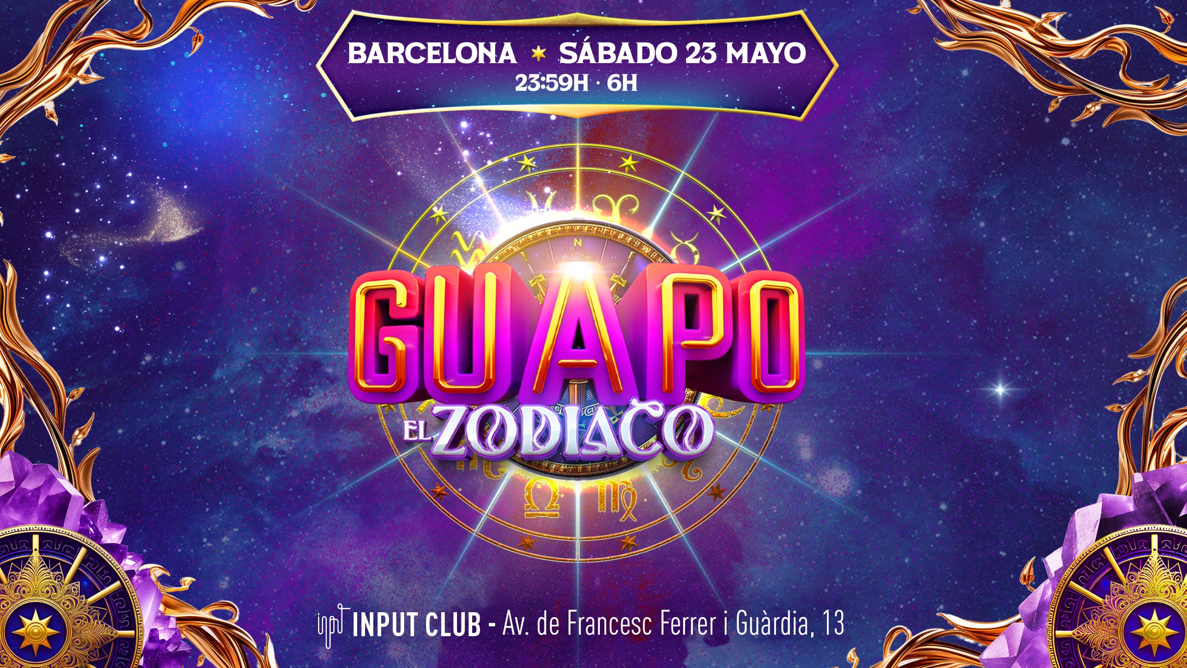 Guapo El Zodiaco - Conciertos en Barcelona
