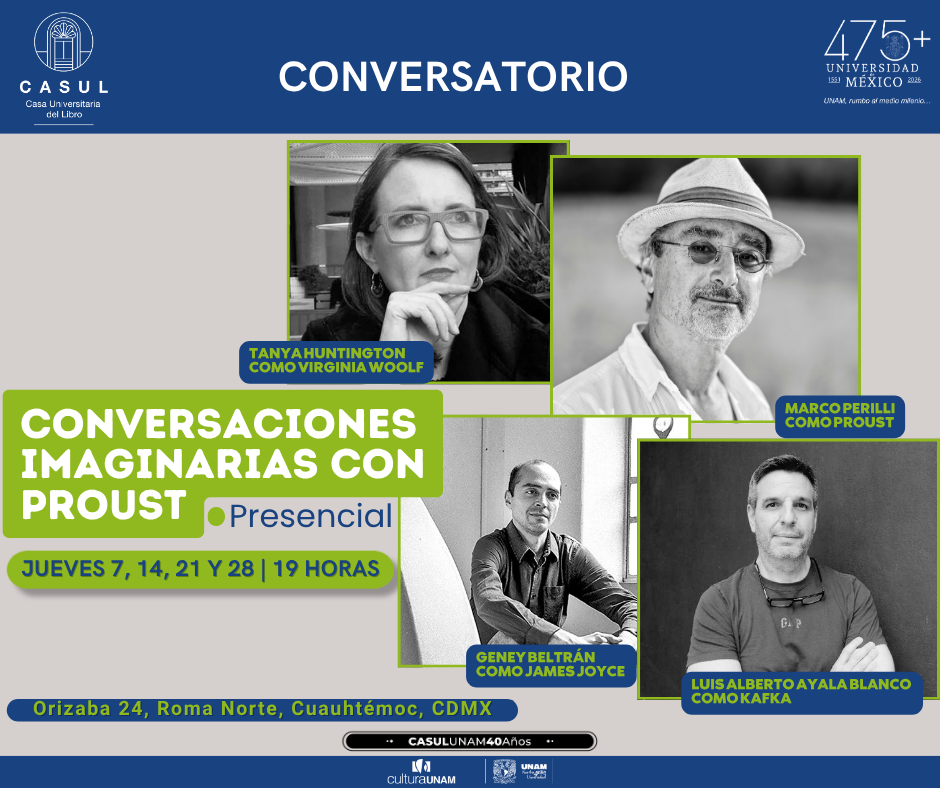 Conversaciones imaginarias con Proust y Virginia Woolf - Arte y Museos en Ciudad de México