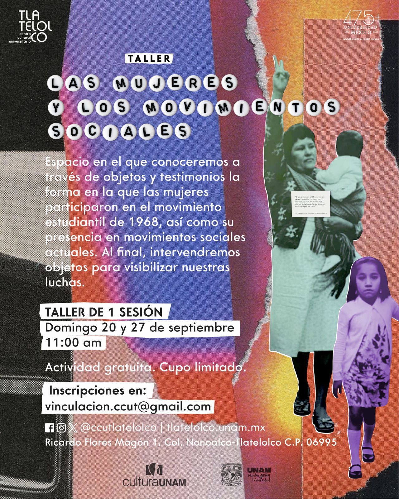 Las mujeres y los movimientos sociales