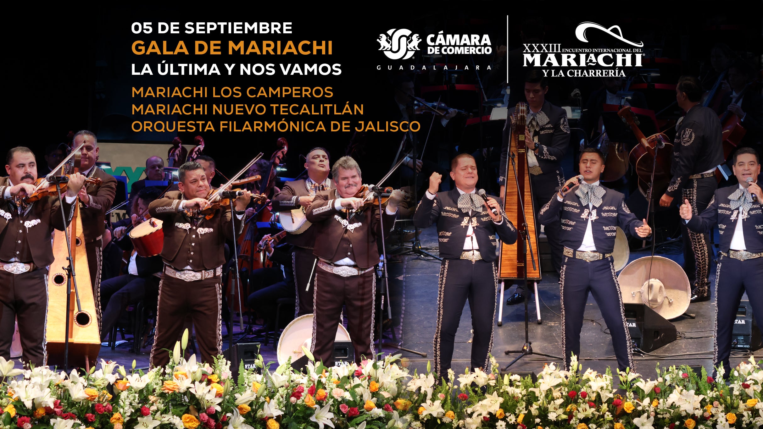 Galas de mariachi "la última y nos vamos" - Conciertos en Guadalajara
