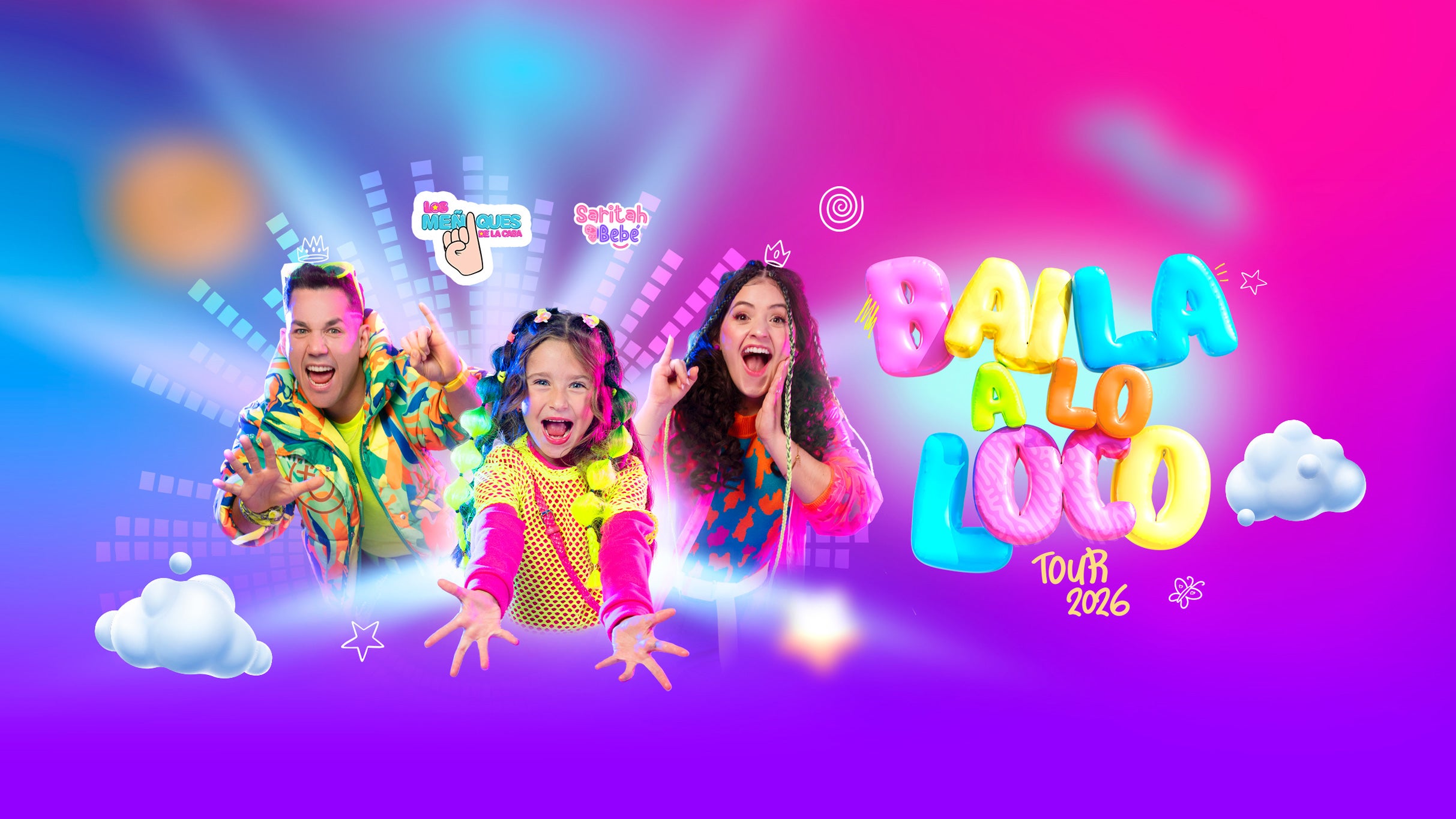 Los Meñiques de la casa y Saritah Bebe - Conciertos en Guadalajara