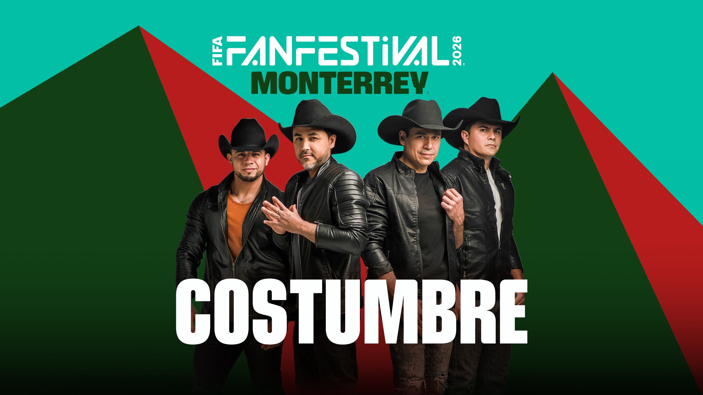 FIFA Fan Festival Monterrey - La Costumbre (Preferente) - Conciertos en Monterrey