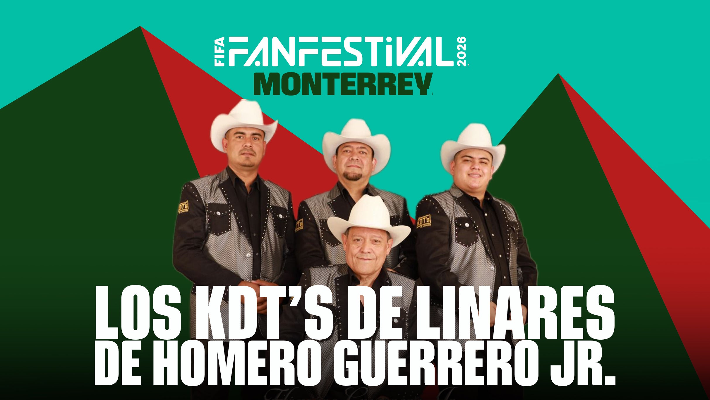 FIFA Fan Festival MonterreyKDTS de LinaresHomeroGuerreroJr(Preferente) - Conciertos en Monterrey