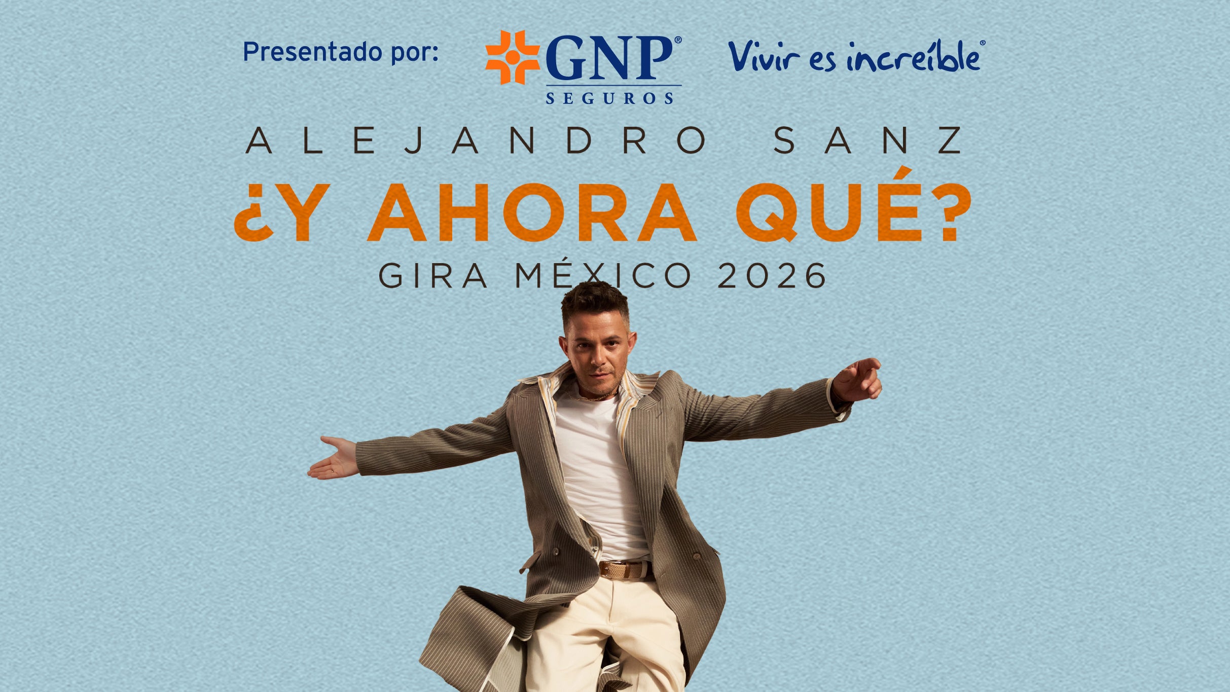 Alejandro Sanz en México 2026: fechas, recintos y boletos