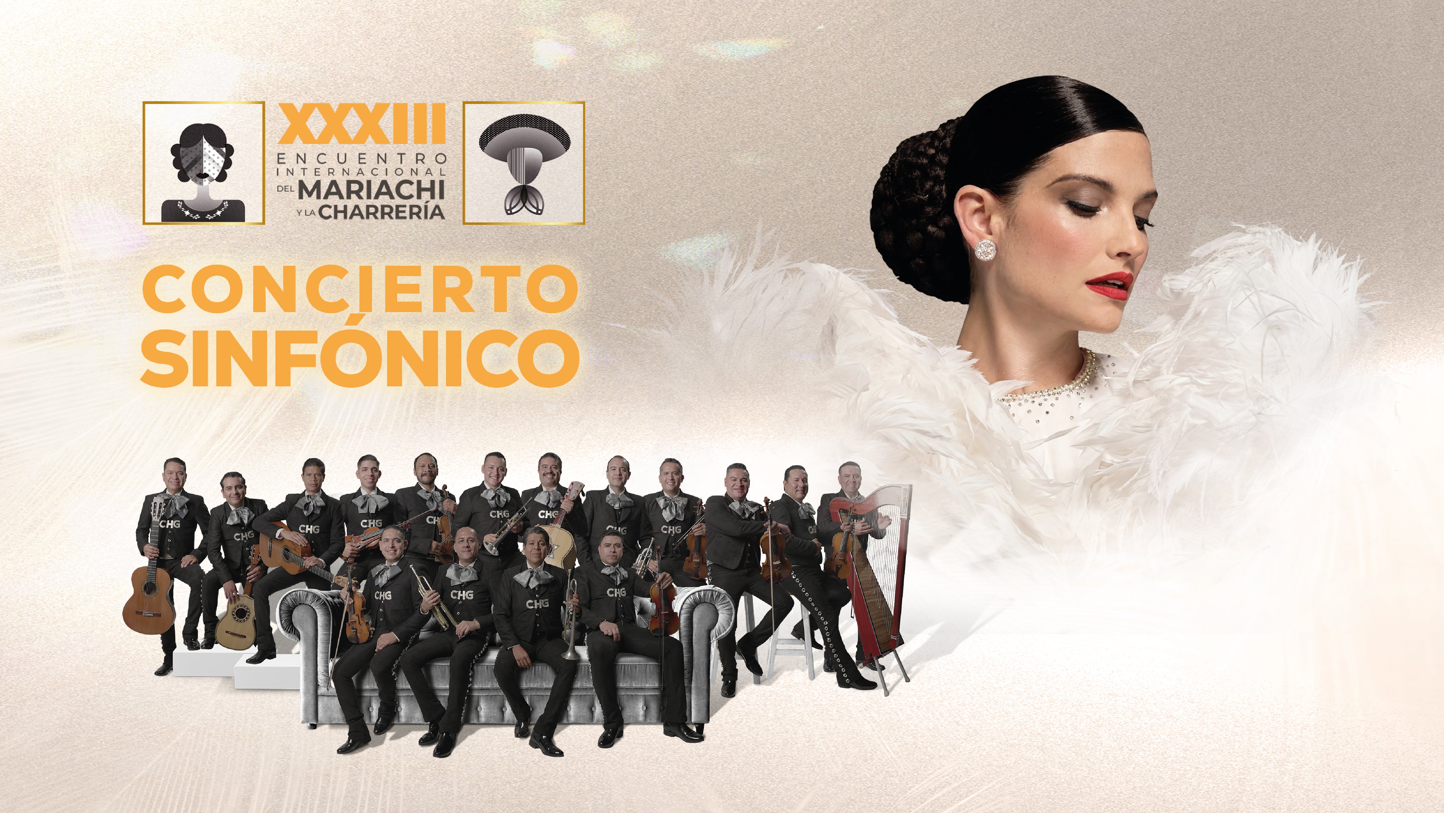 Natalia Jimenez y el Mariachi CHG con la Orquesta Filarmonica de Jal - Conciertos en Zapopan