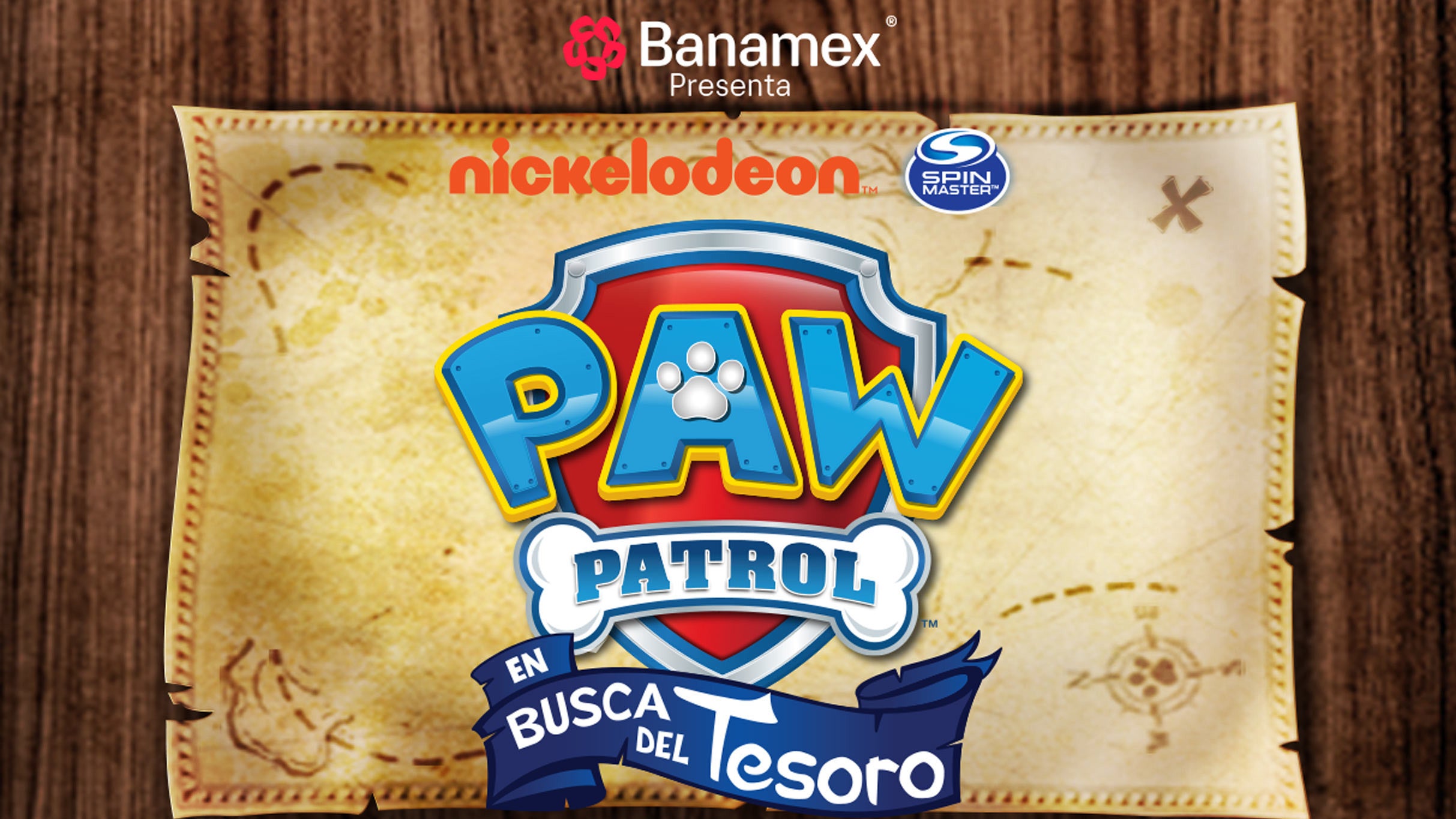 Paw Patrol en busca del tesoro perdido - Teatro en Zapopan