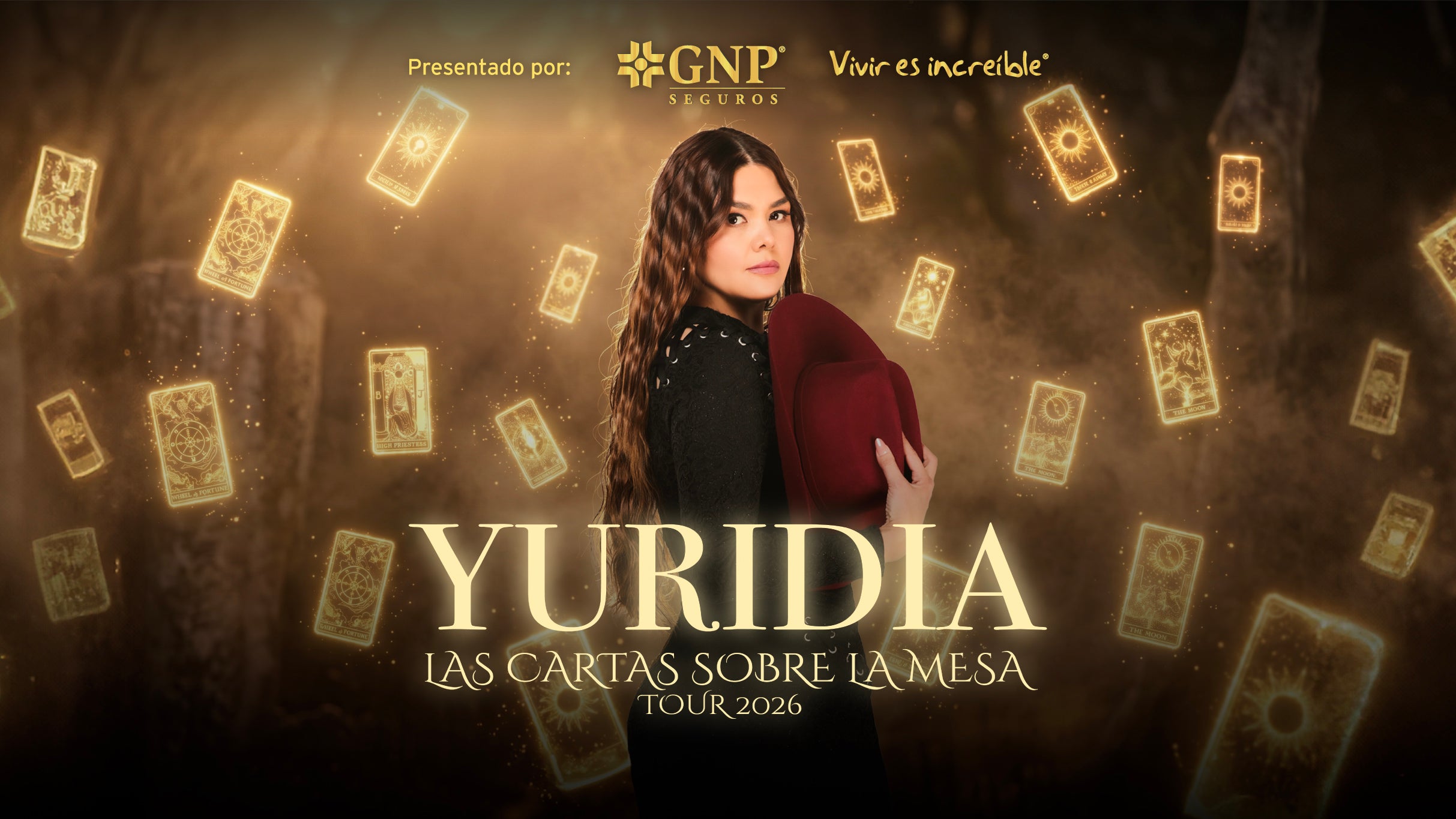 Yuridia Las cartas sobre la mesa Tour