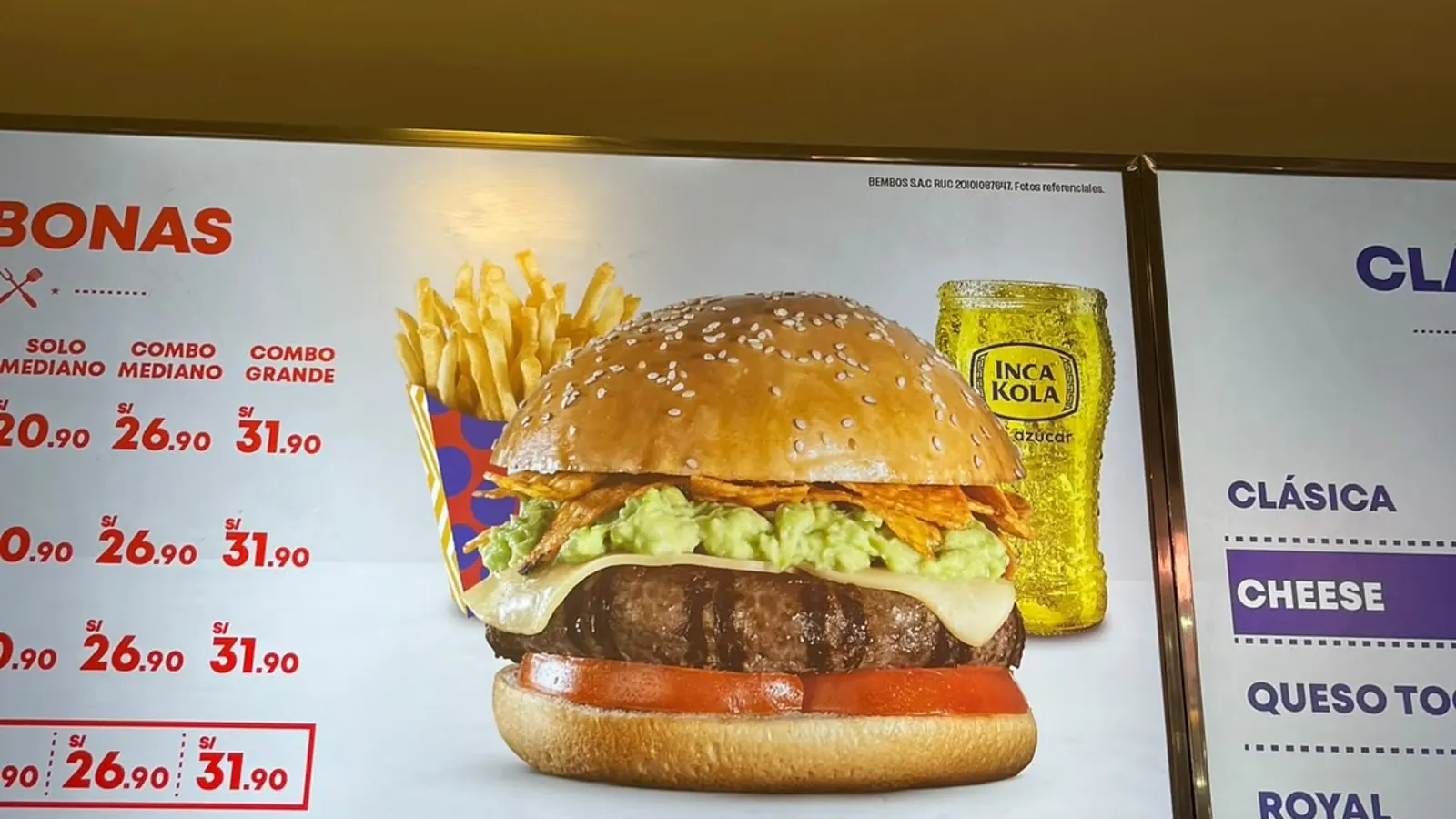 Bembos - Gastronomia en Lima